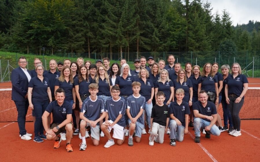 Tennisgruppenfoto Tennisgruppenfoto